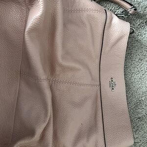 Pink coach bag good condition